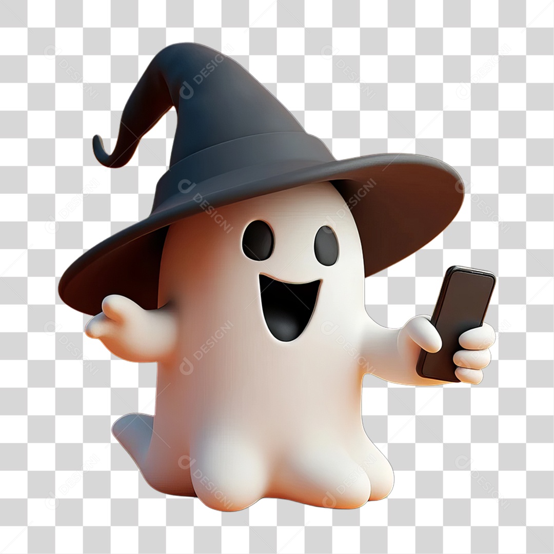 Fantasma do Halloween PNG Transparente