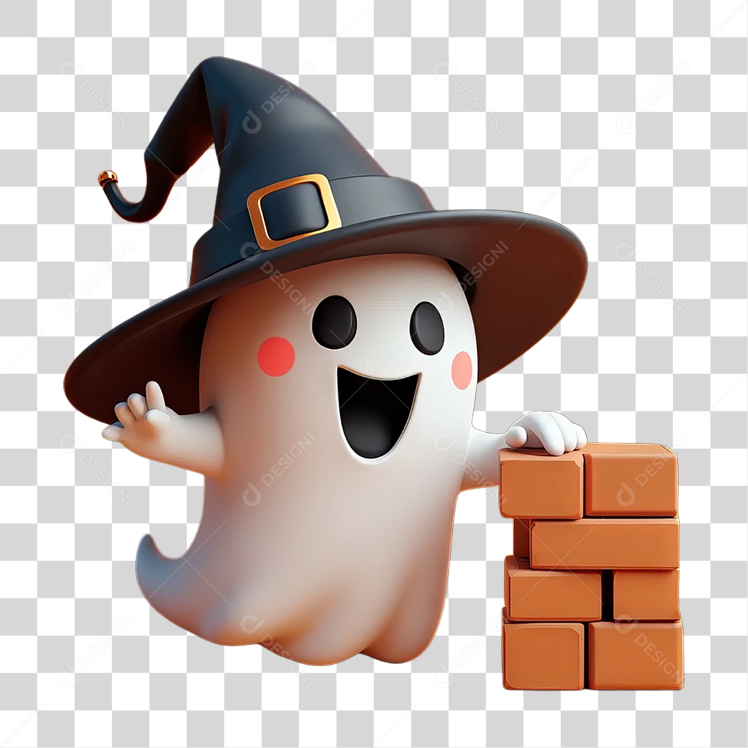 Fantasma do Halloween PNG Transparente