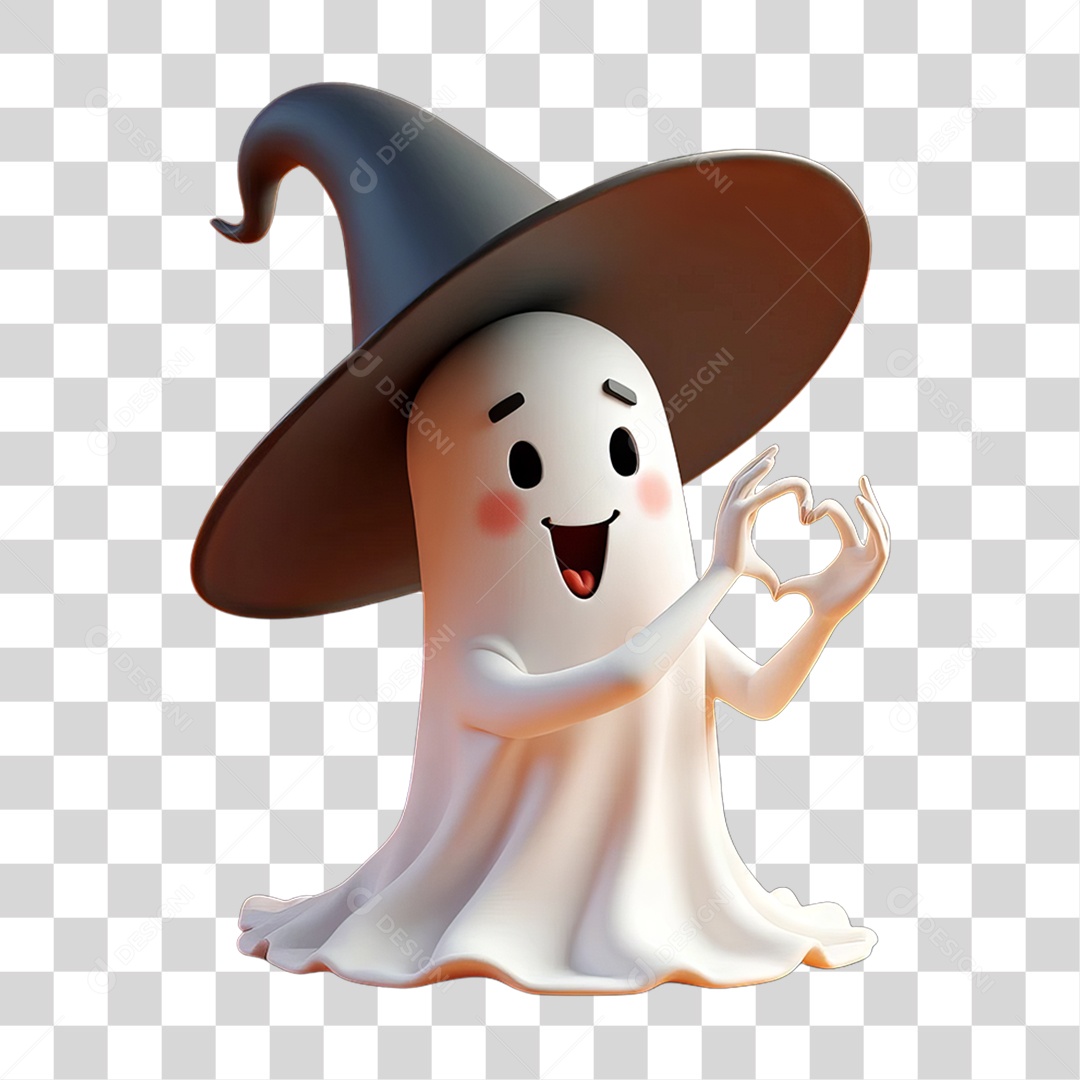 Fantasma do Halloween PNG Transparente