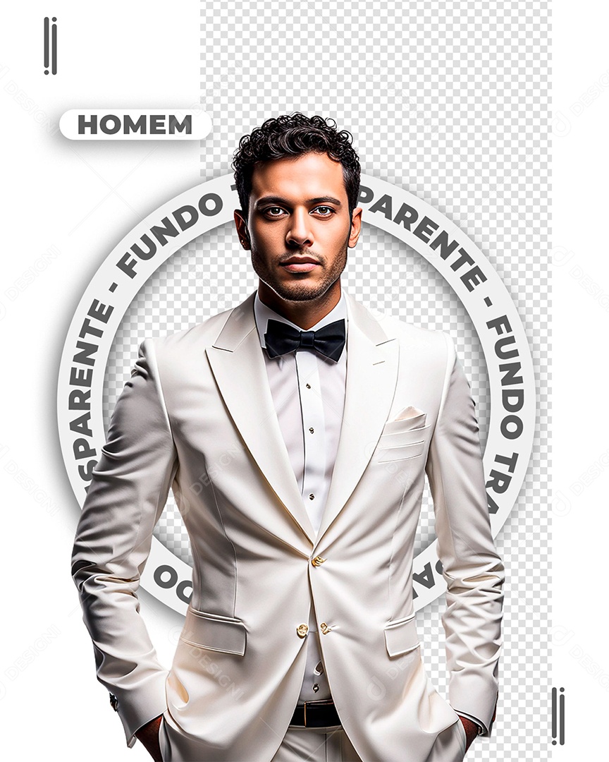 Homem De Terno Branco Composição PSD