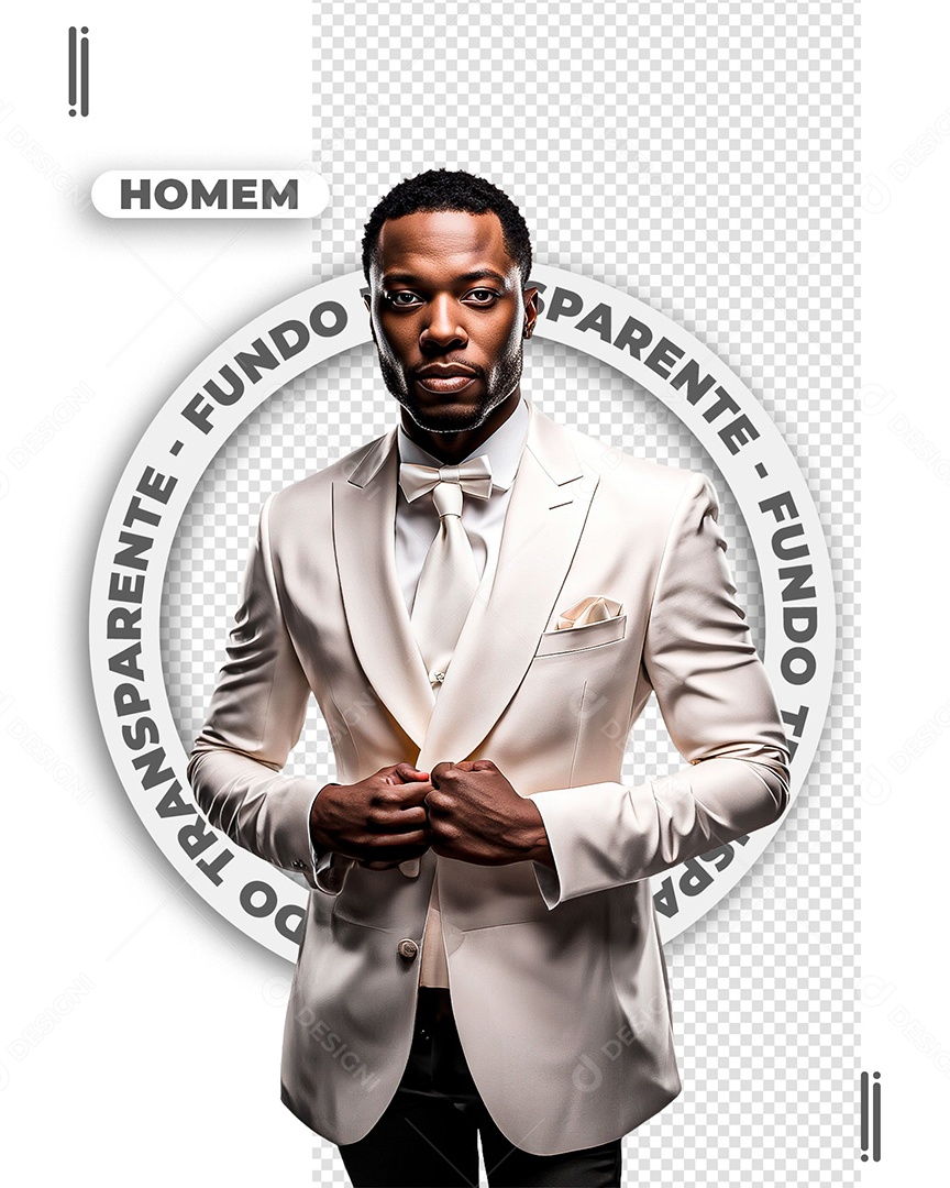 Homem De Terno Branco Composição PSD
