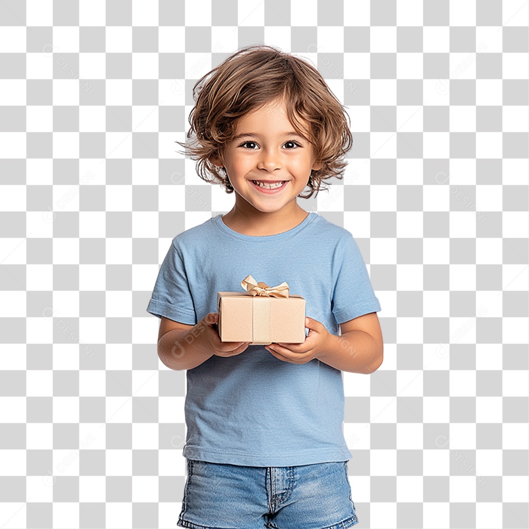 Criança Alegre Sorrindo PNG Transparente