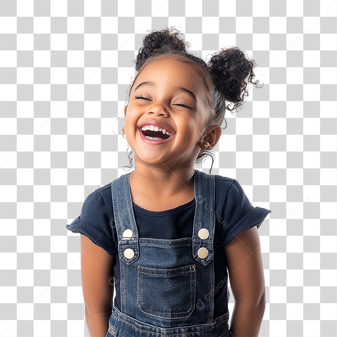 Criança Alegre Sorrindo PNG Transparente