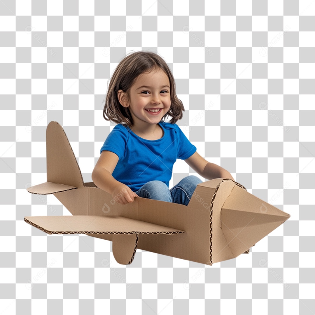 Criança Alegre Sorrindo PNG Transparente