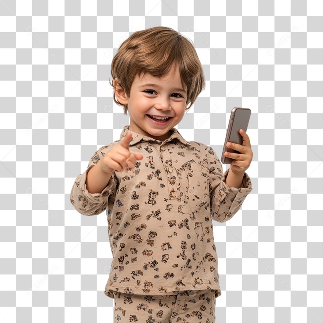 Criança Alegre Sorrindo PNG Transparente