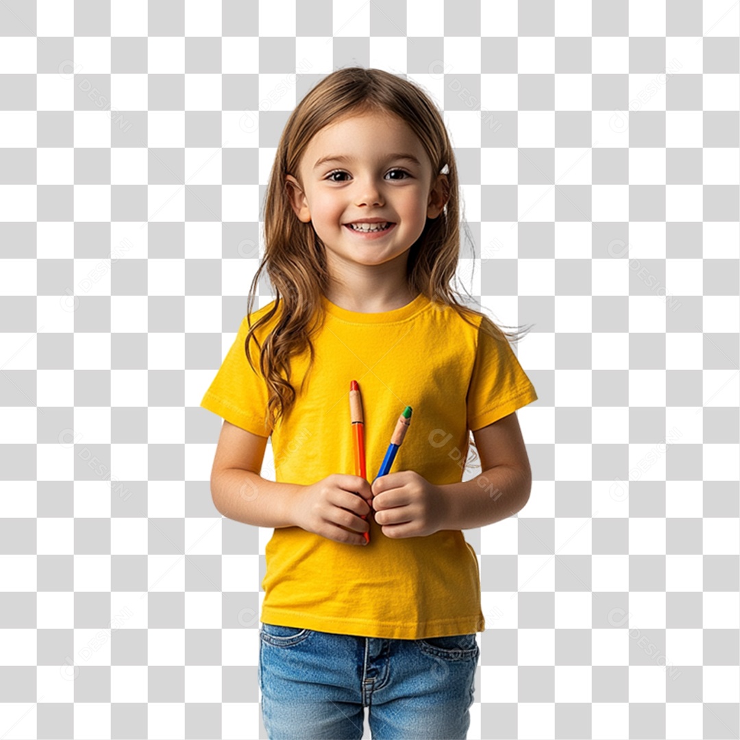 Criança Alegre Sorrindo PNG Transparente