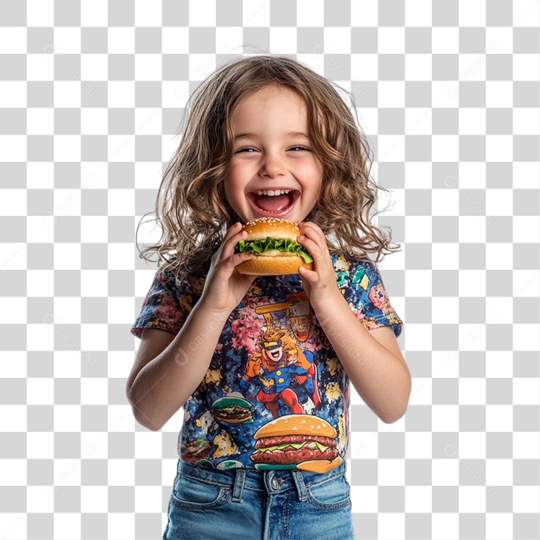 Criança Alegre Sorrindo PNG Transparente