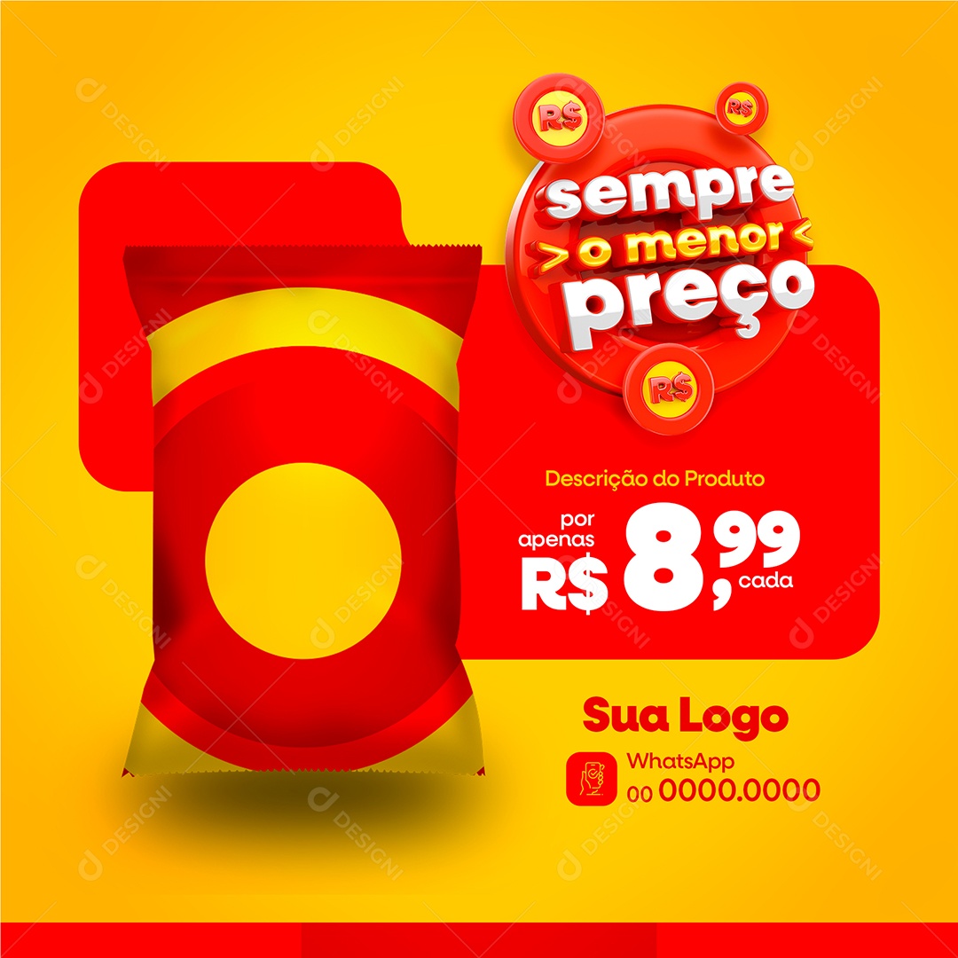 Aproveite Essa Oferta Social Media PSD Editável