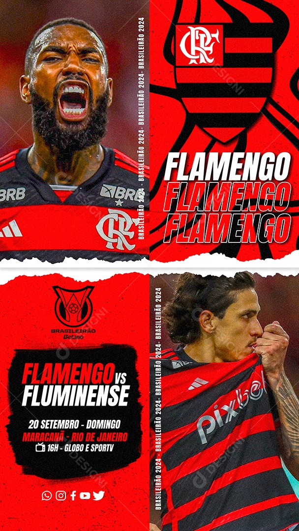 Story Futebol Social Media PSD Editável