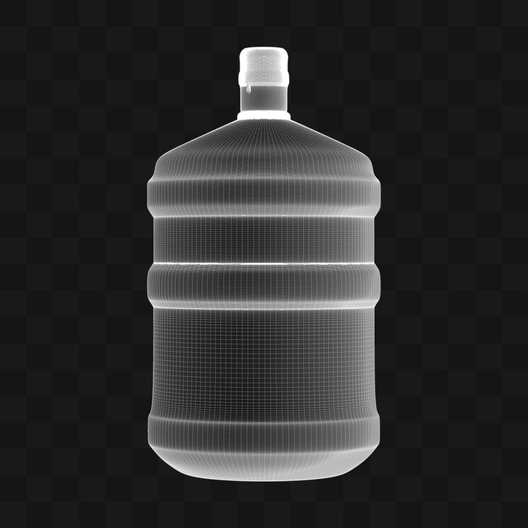 Garrafa 20L Água - Modelo 3D