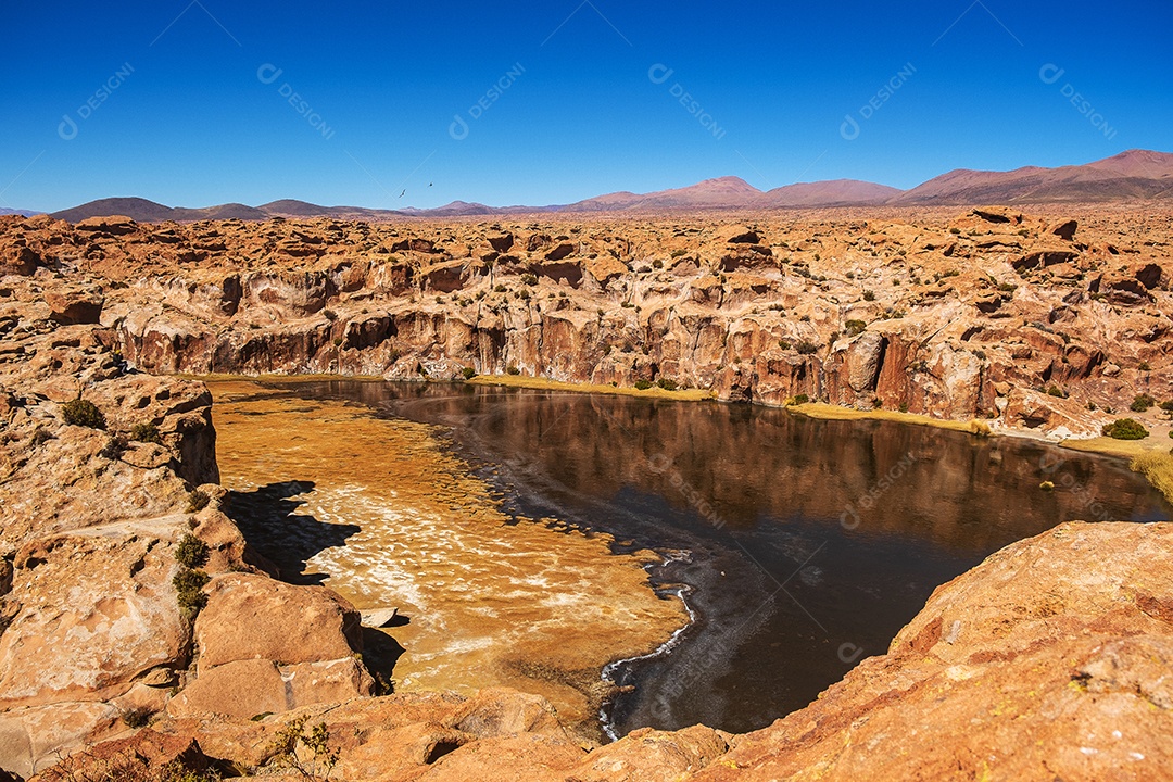 Curiosa formação rochosa no valle de las rocas