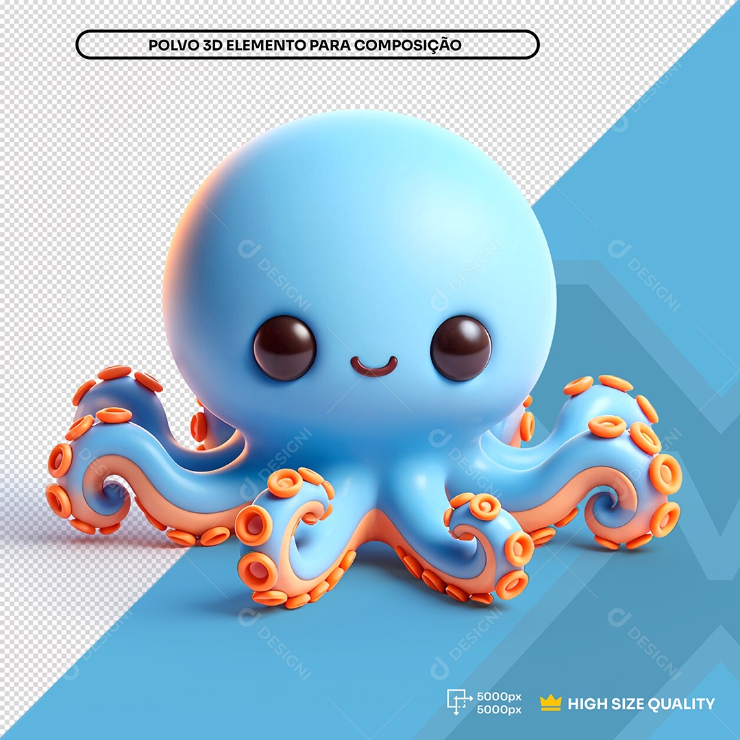 Polvo 3D Elemento para Composição PSD