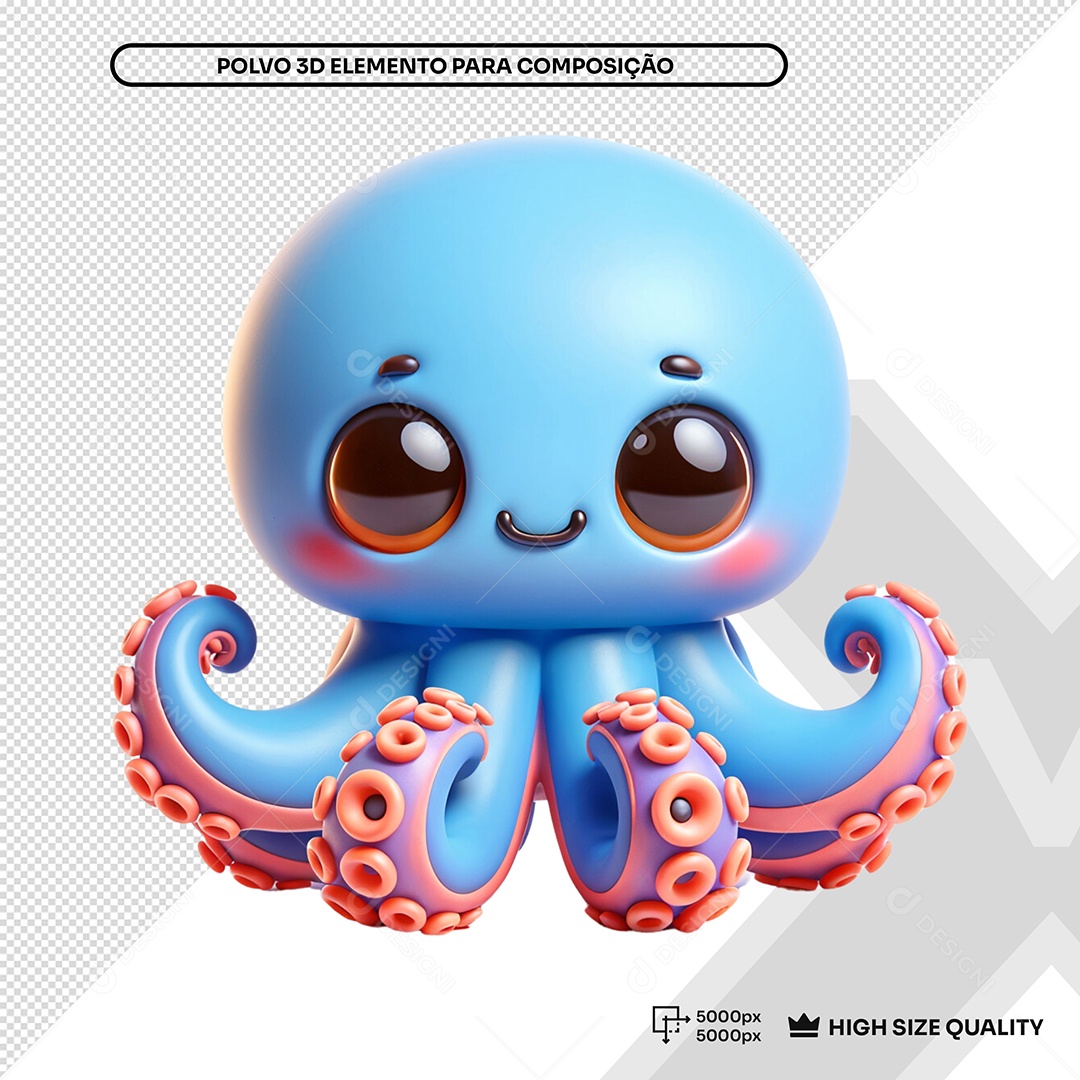 Polvo 3D Elemento para Composição PSD