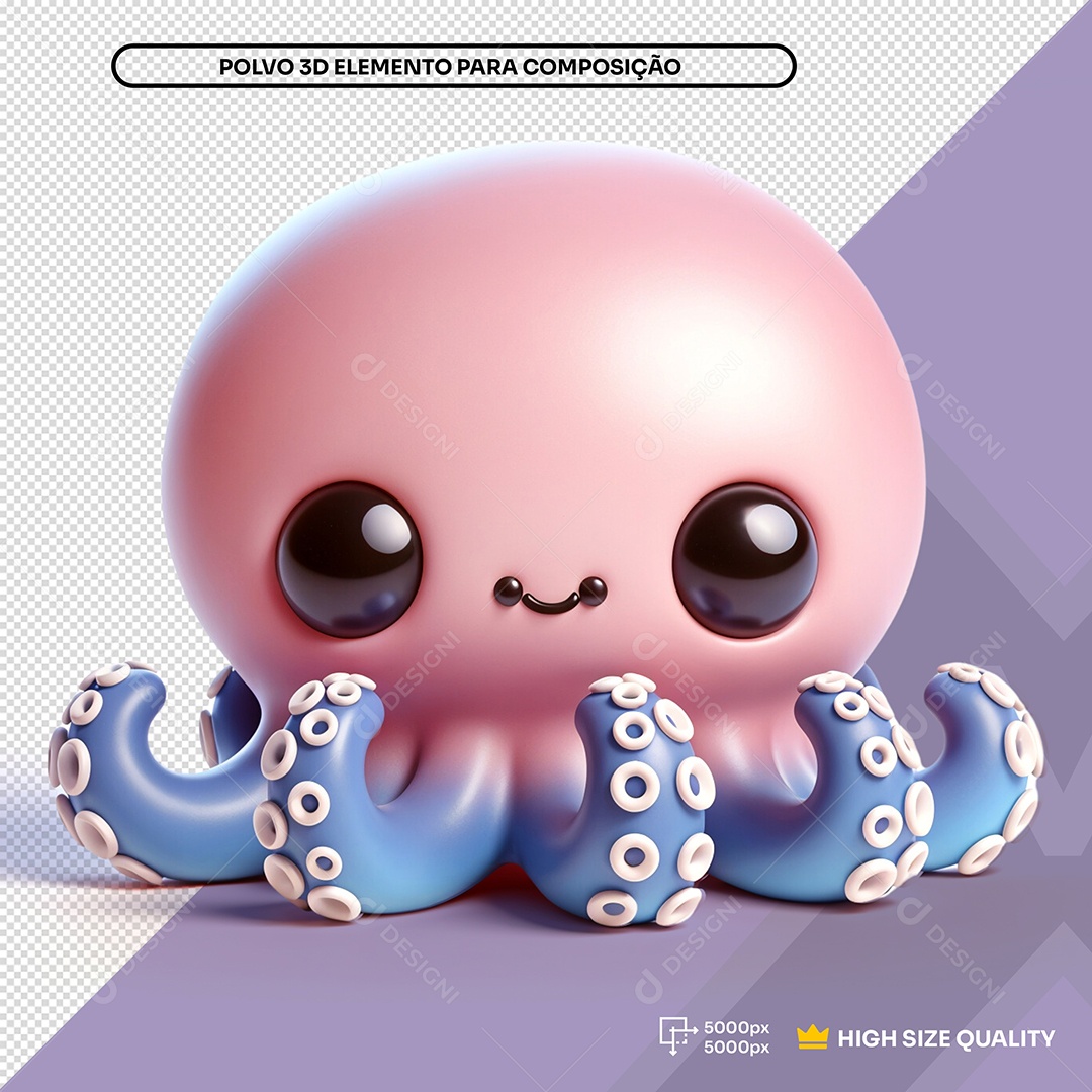 Polvo 3D Elemento para Composição PSD