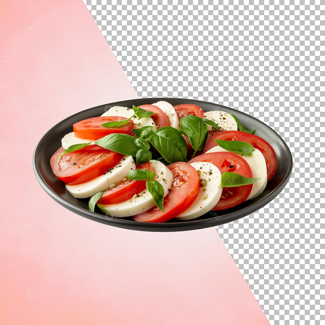 Prato De Comida Elemento 3D Para Composição PSD Editável