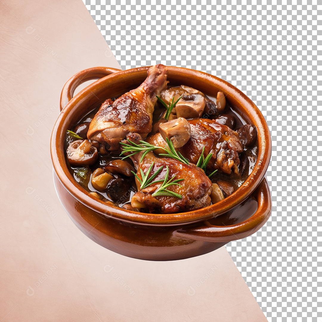 Prato De Carne Elemento 3D Para Composição PSD Editável