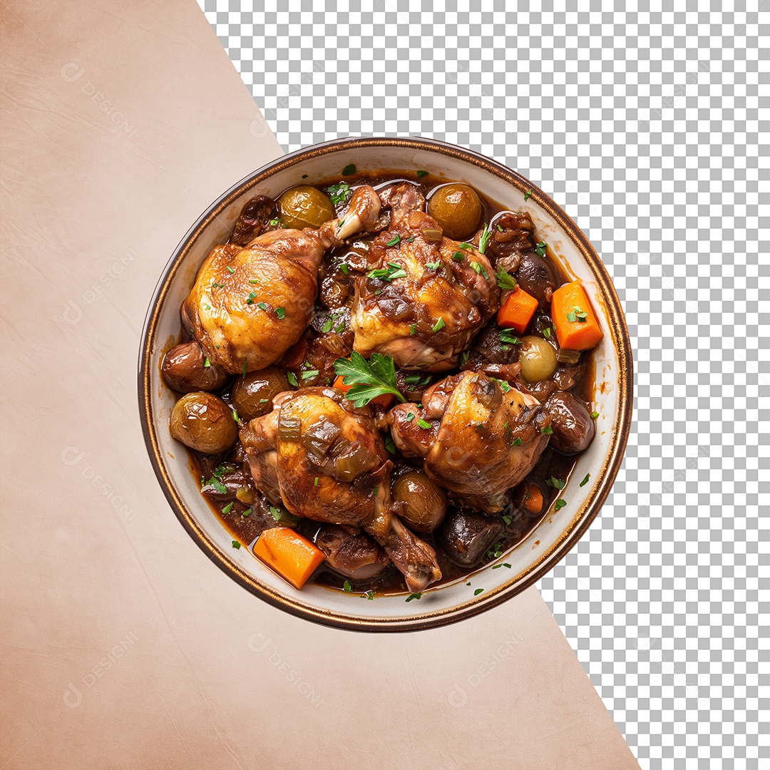 Prato De Carne Elemento 3D Para Composição PSD Editável