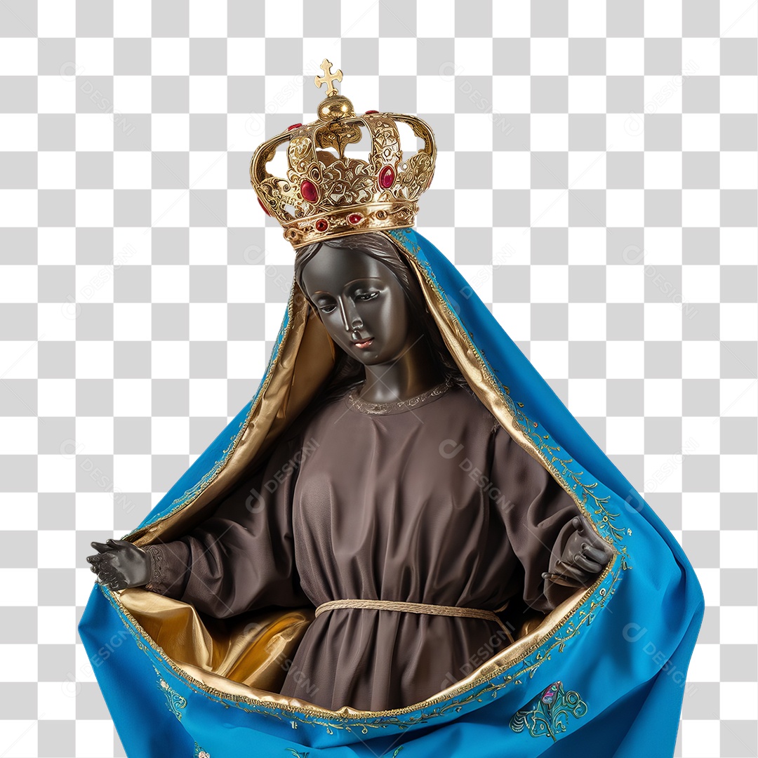 Imagem Semelhante a Nossa Senhora de Aparecida PNG Transparente