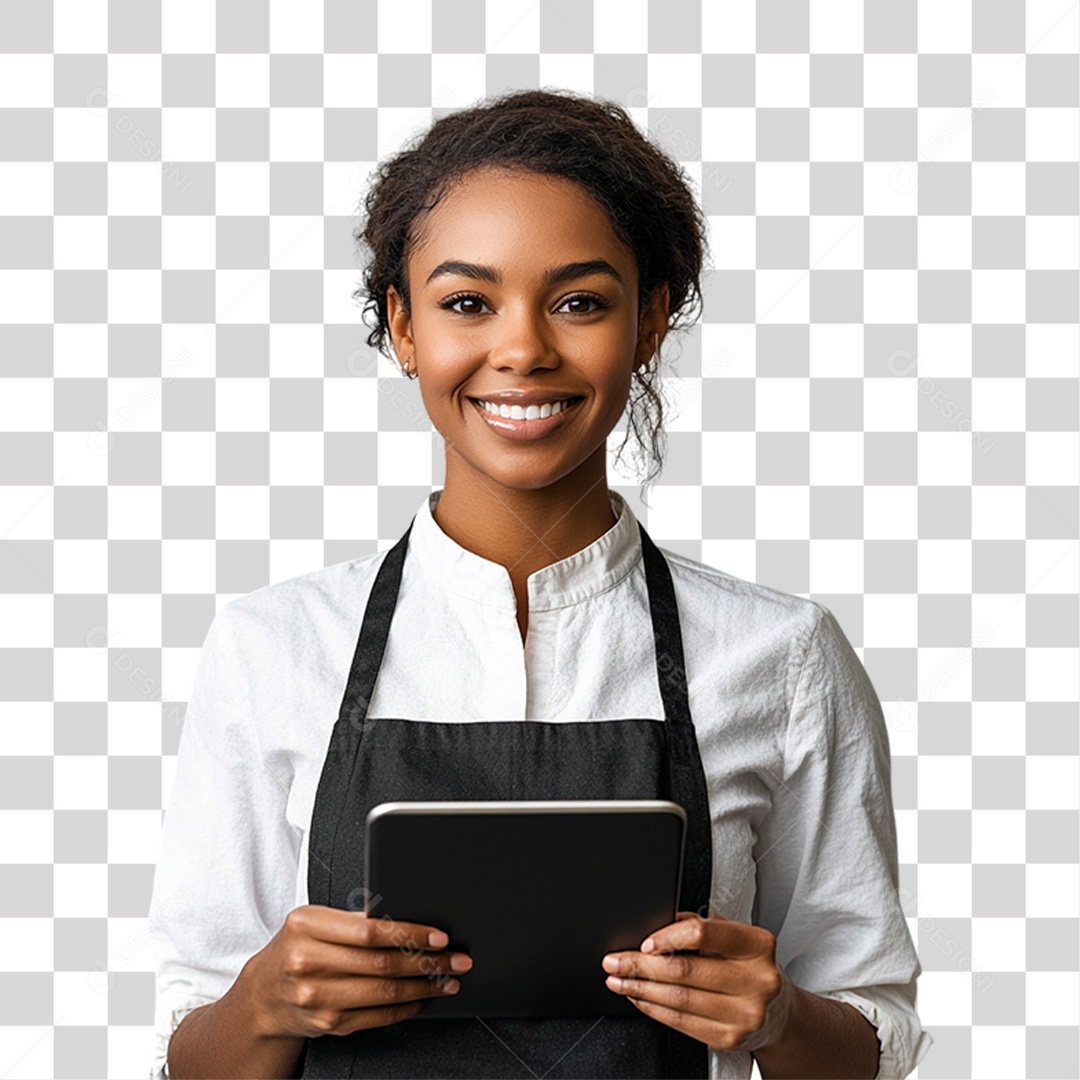 Garçom Festas PNG Transparente