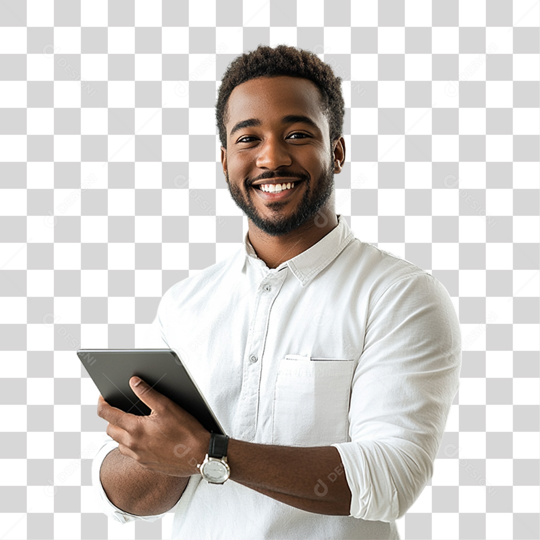 Garçom Festas PNG Transparente