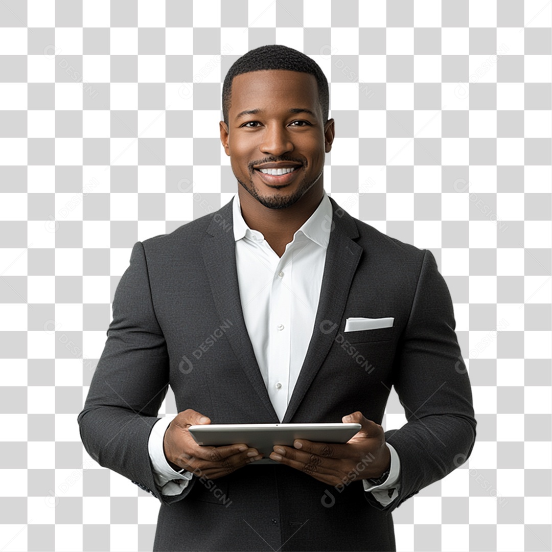 Garçom Festas PNG Transparente