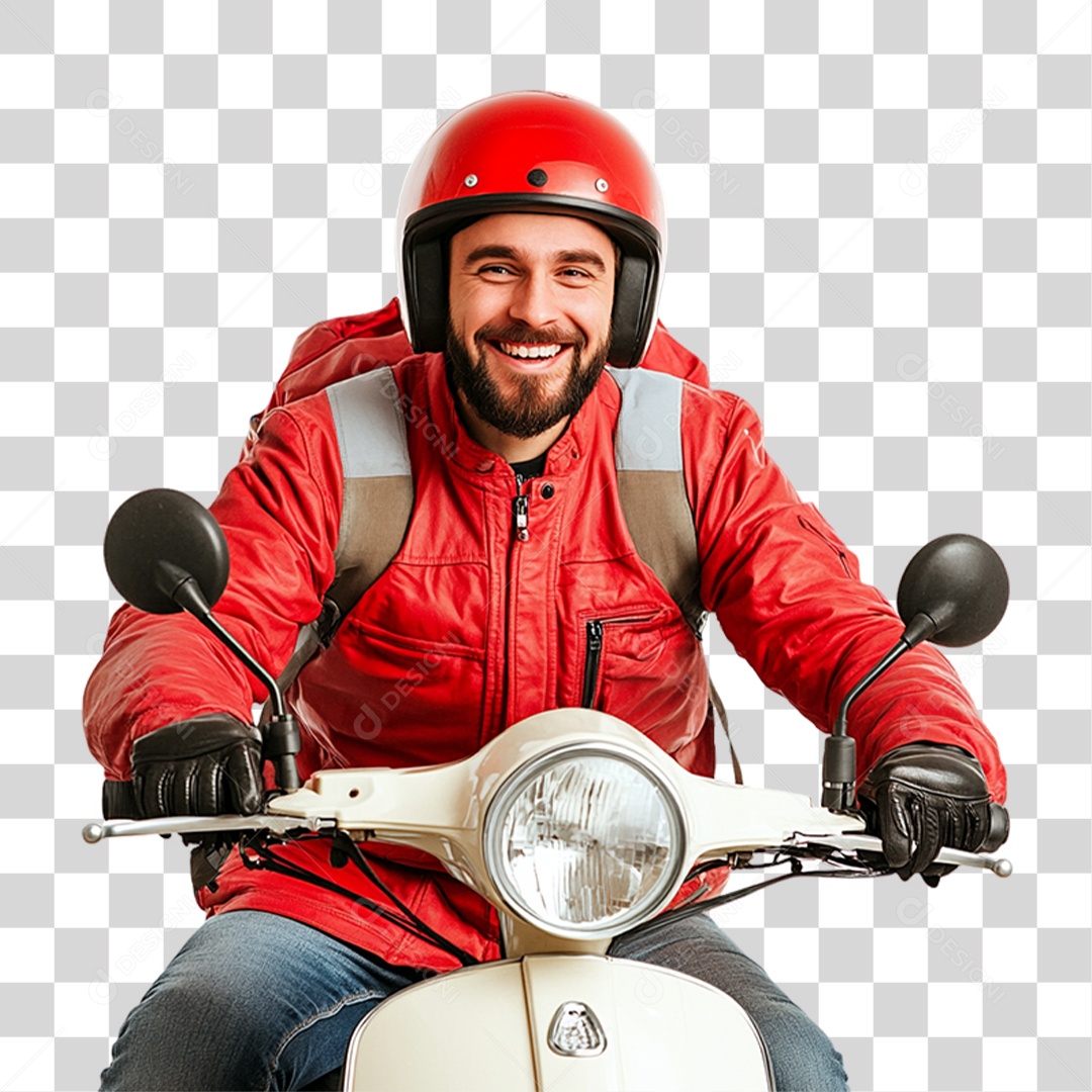 Entregador Delivery Entregas PNG Transparente