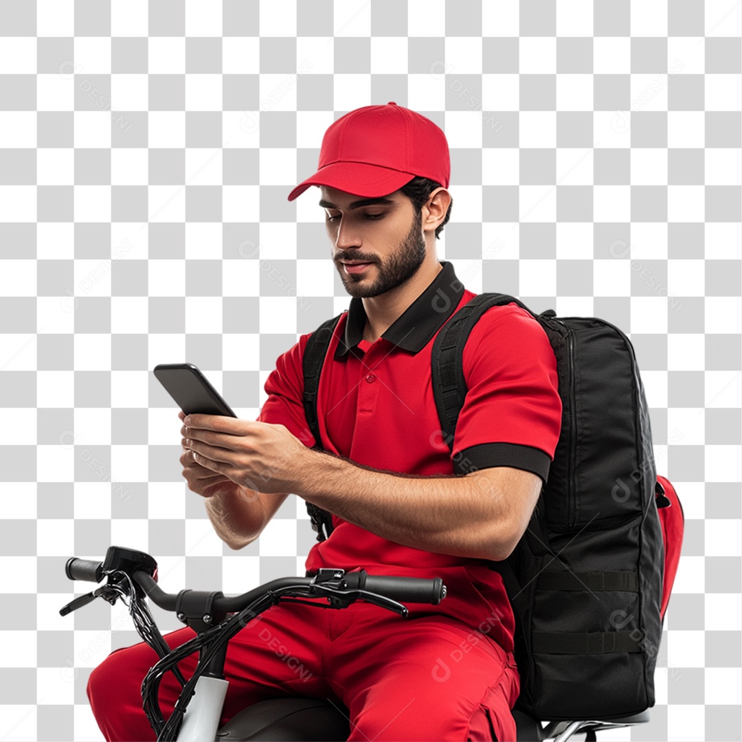 Entregador Delivery Entregas PNG Transparente