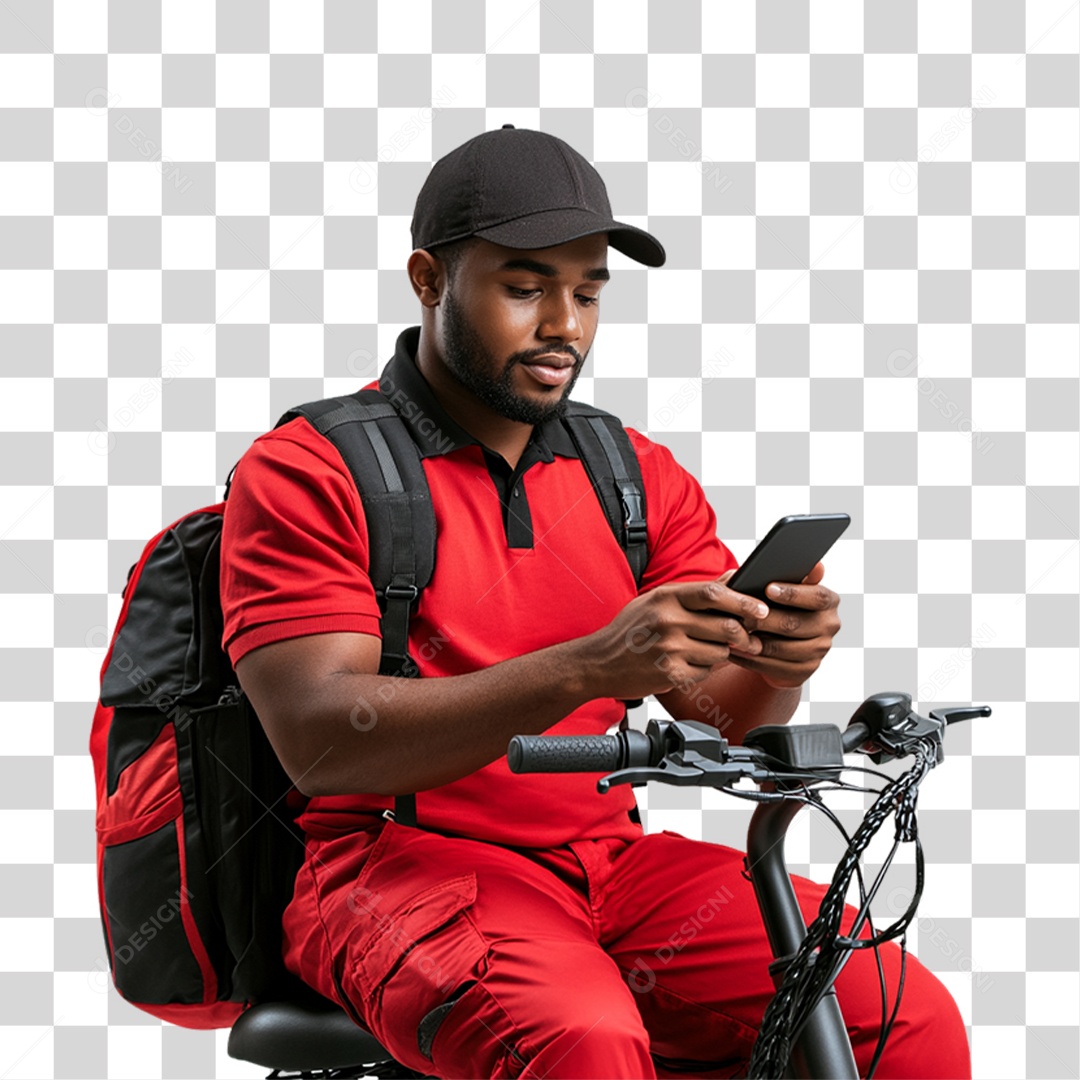 Entregador Delivery Entregas PNG Transparente