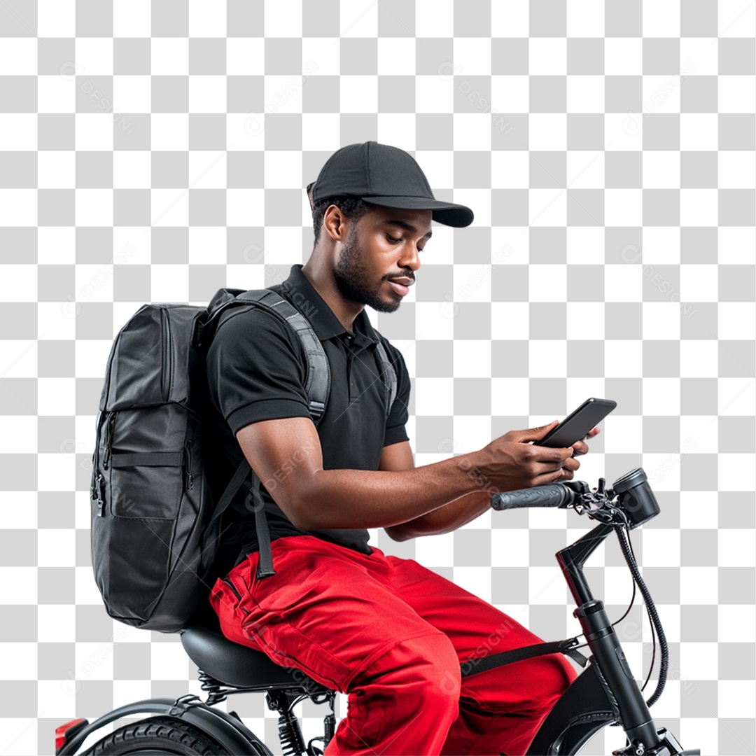 Entregador Delivery Entregas PNG Transparente