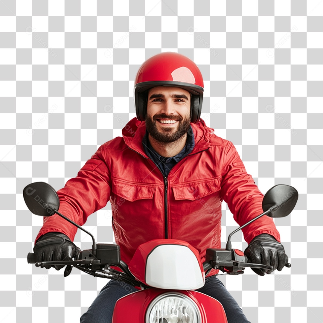 Entregador Delivery Entregas PNG Transparente