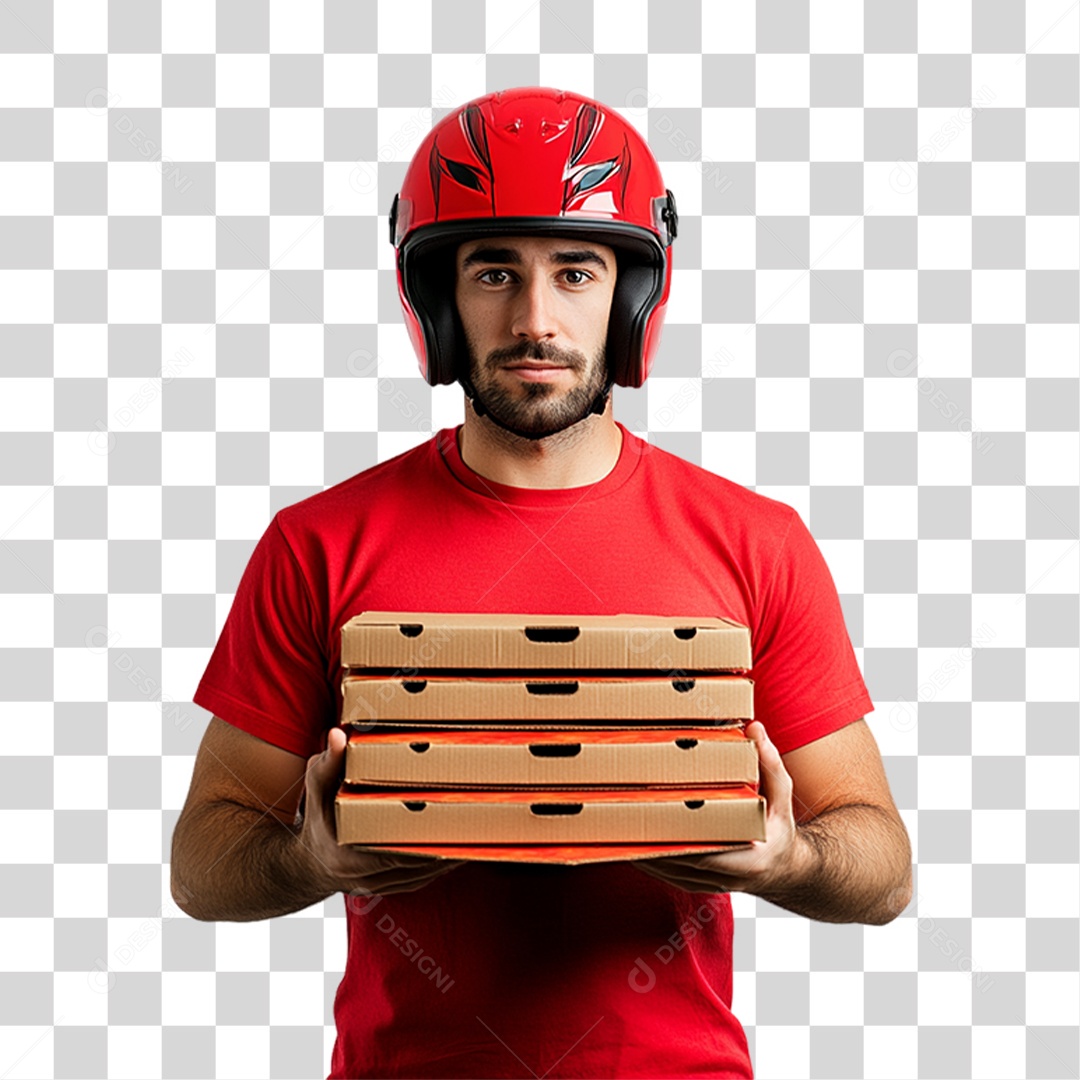 Entregador Delivery Entregas PNG Transparente