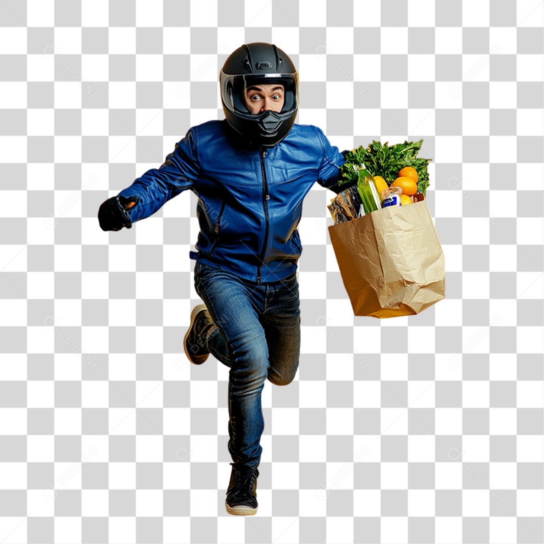 Entregador Delivery Entregas PNG Transparente