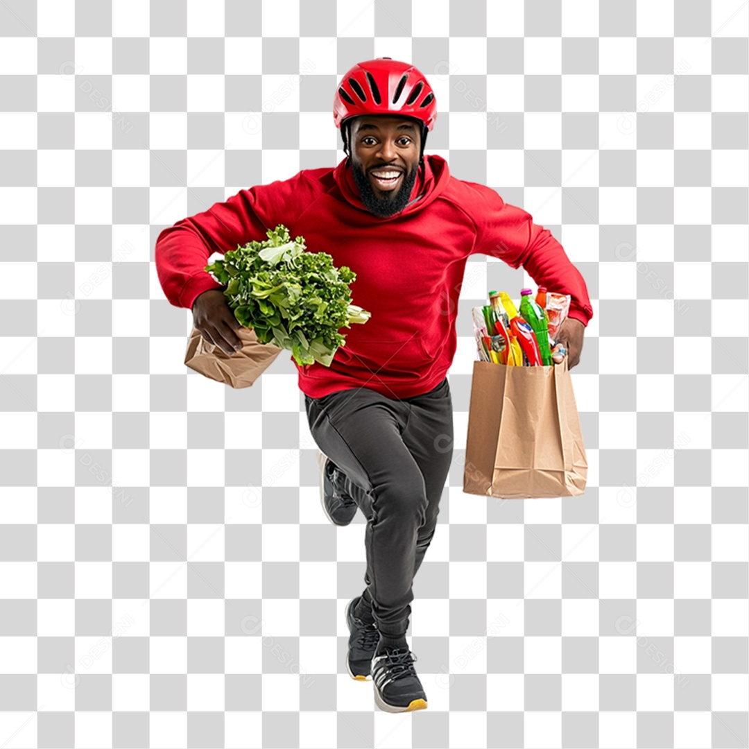 Entregador Delivery Entregas PNG Transparente