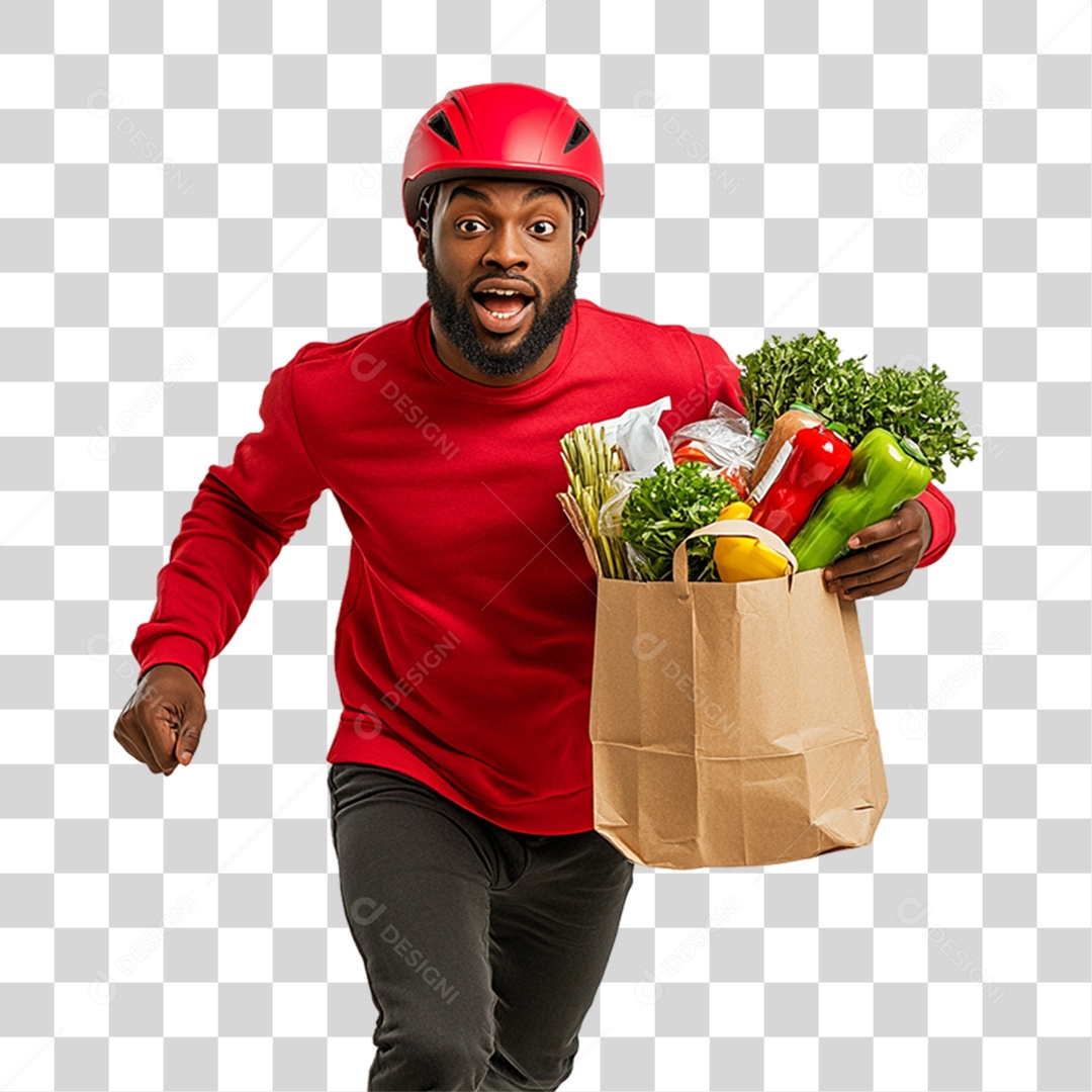 Entregador Delivery Entregas PNG Transparente