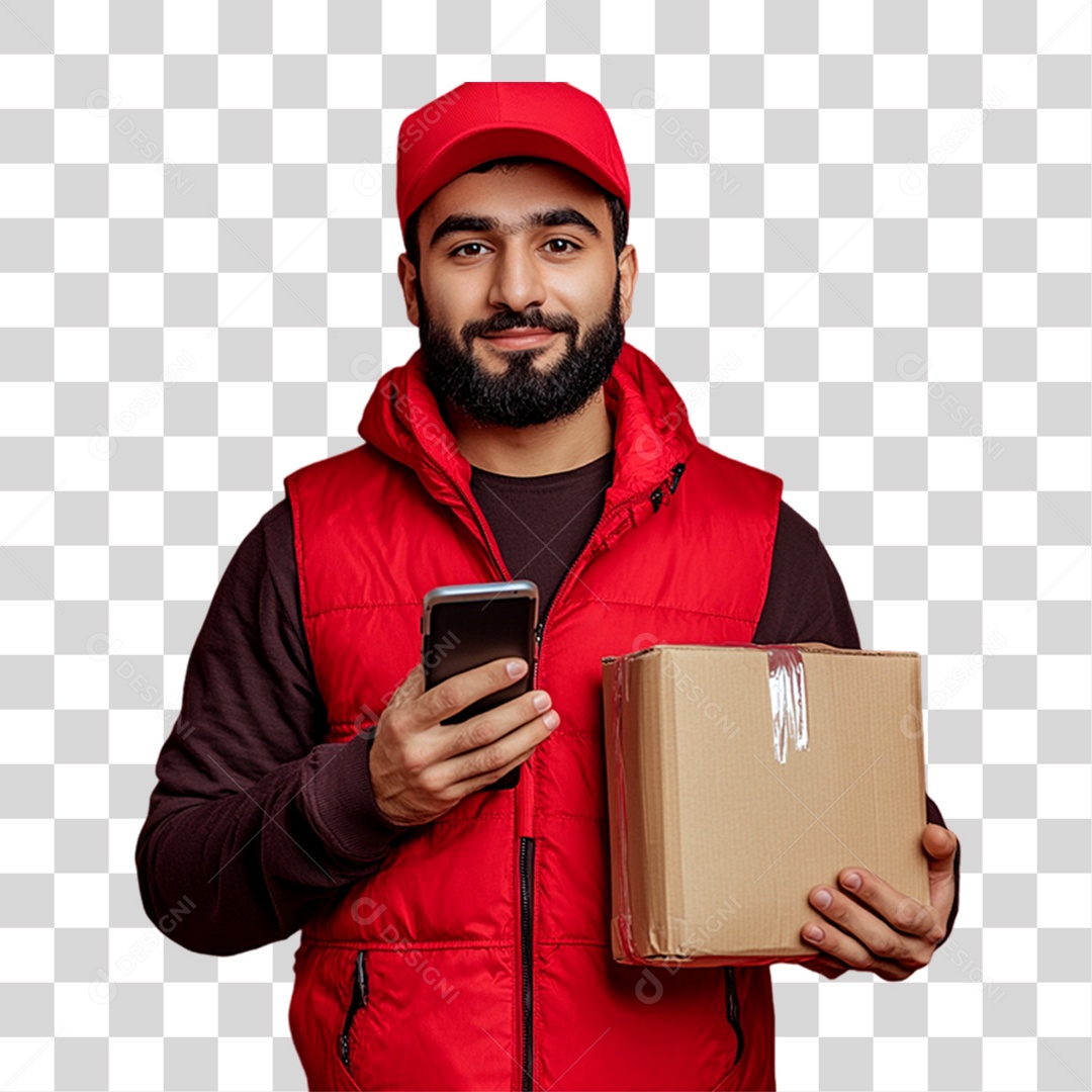 Entregador Delivery Entregas PNG Transparente