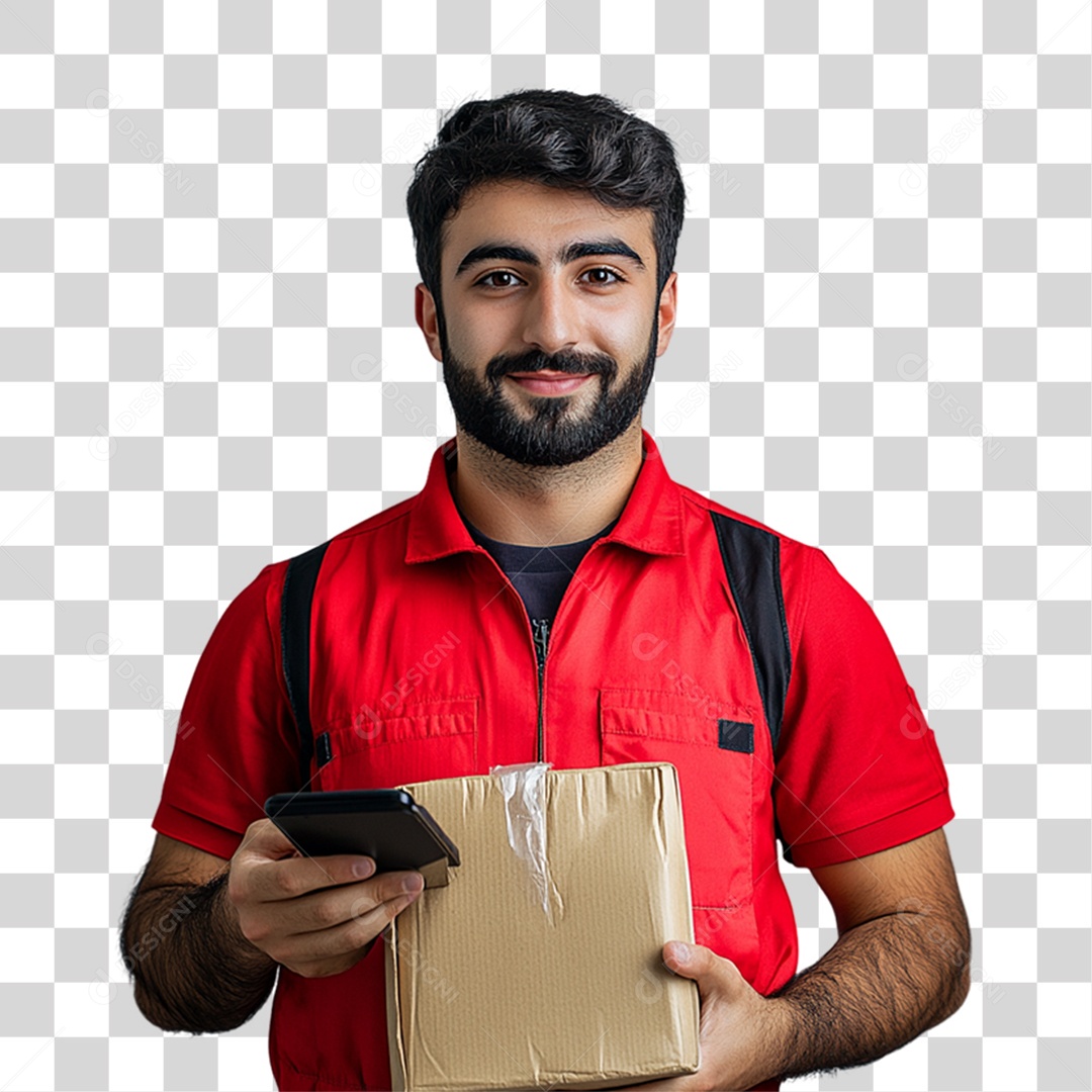 Entregador Delivery Entregas PNG Transparente