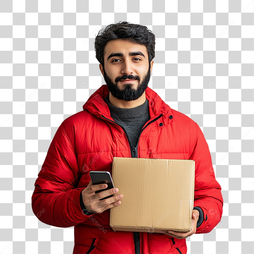 Entregador Delivery Entregas PNG Transparente