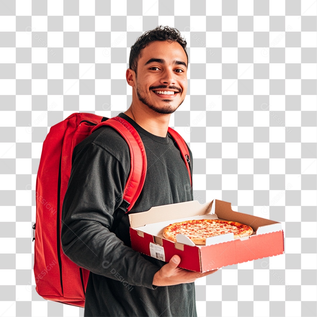 Entregador Delivery Entregas PNG Transparente