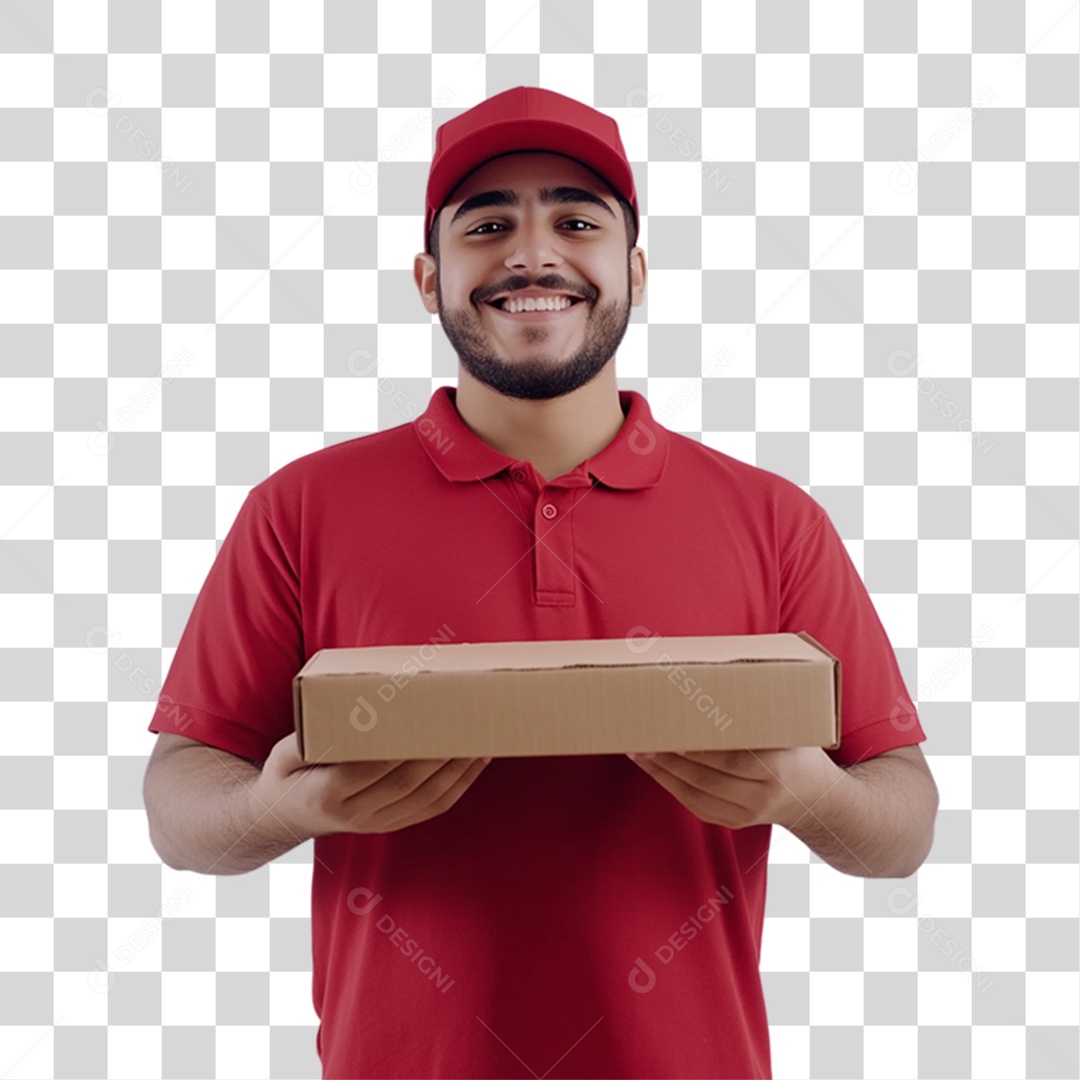 Entregador Delivery Entregas PNG Transparente