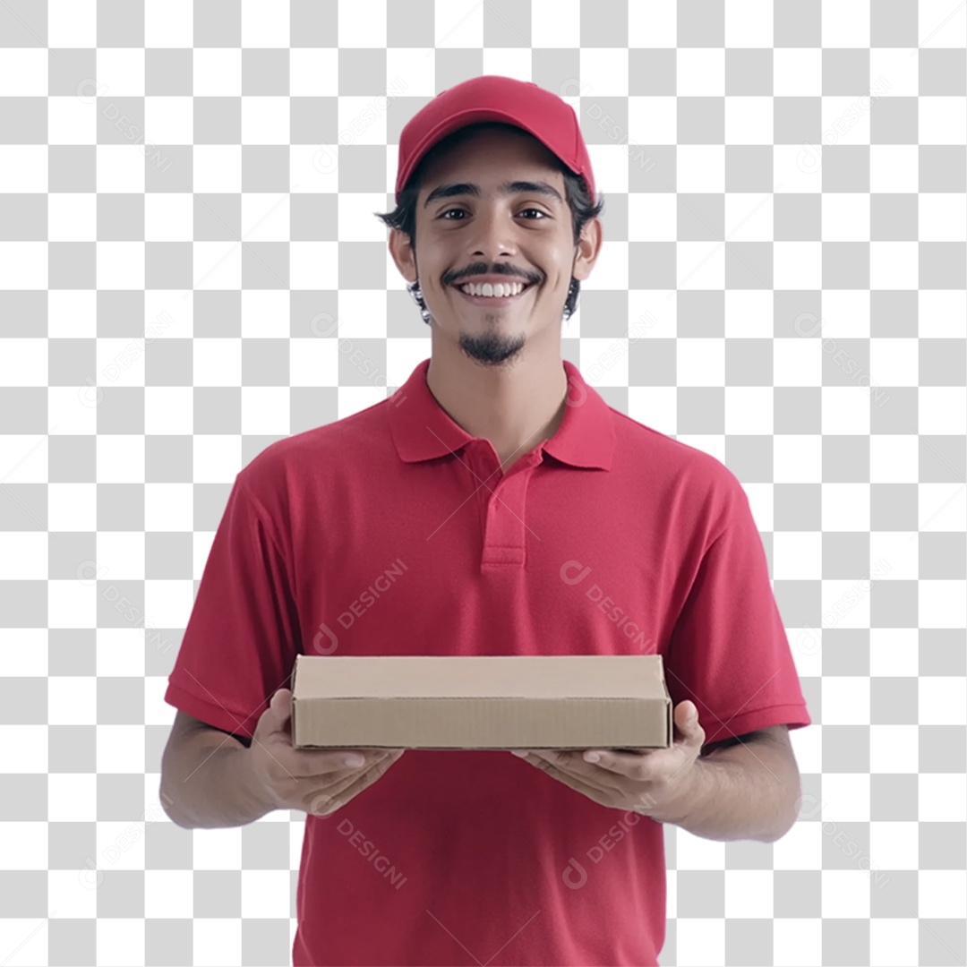 Entregador Delivery Entregas PNG Transparente