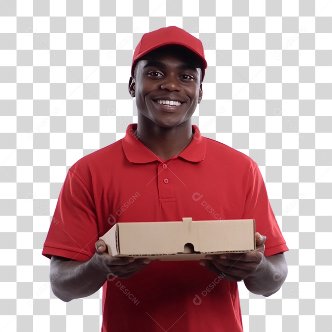 Entregador Delivery Entregas PNG Transparente