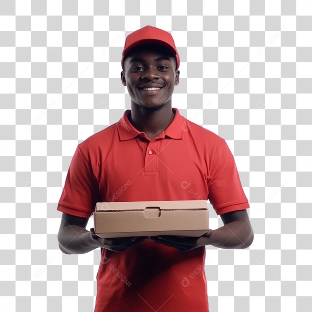 Entregador Delivery Entregas PNG Transparente