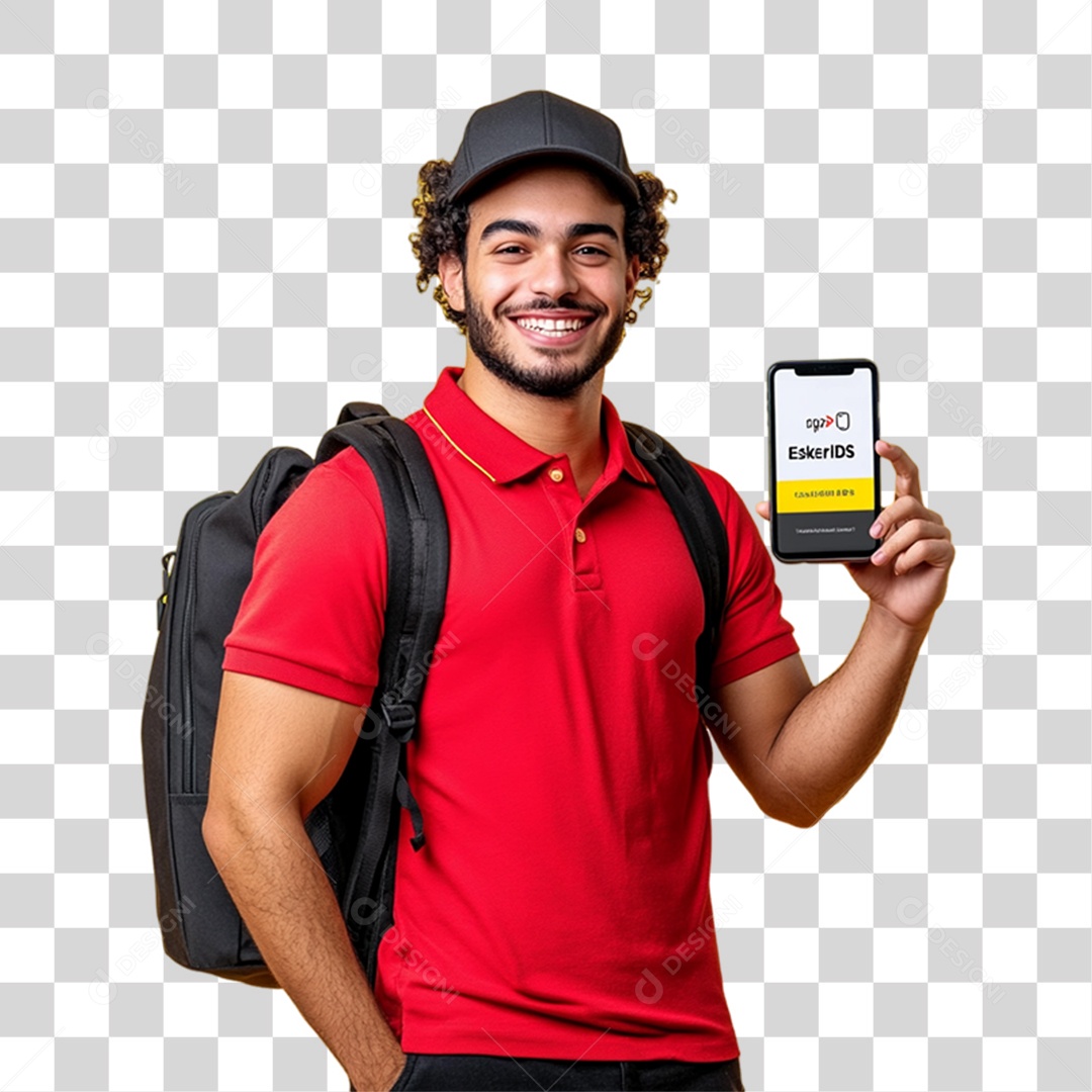 Entregador Delivery Entregas PNG Transparente