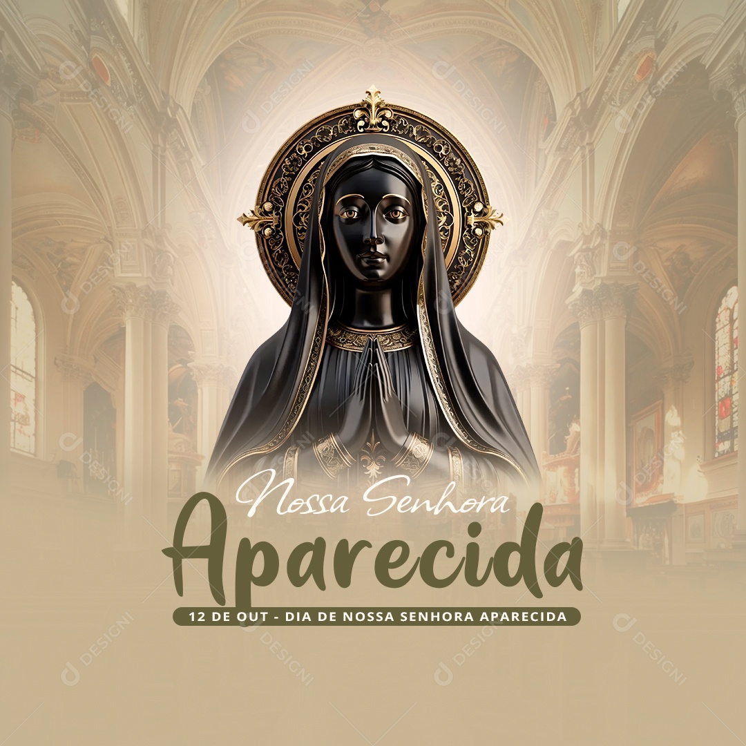 Nossa Senhora Aparecida Social Media PSD Editável