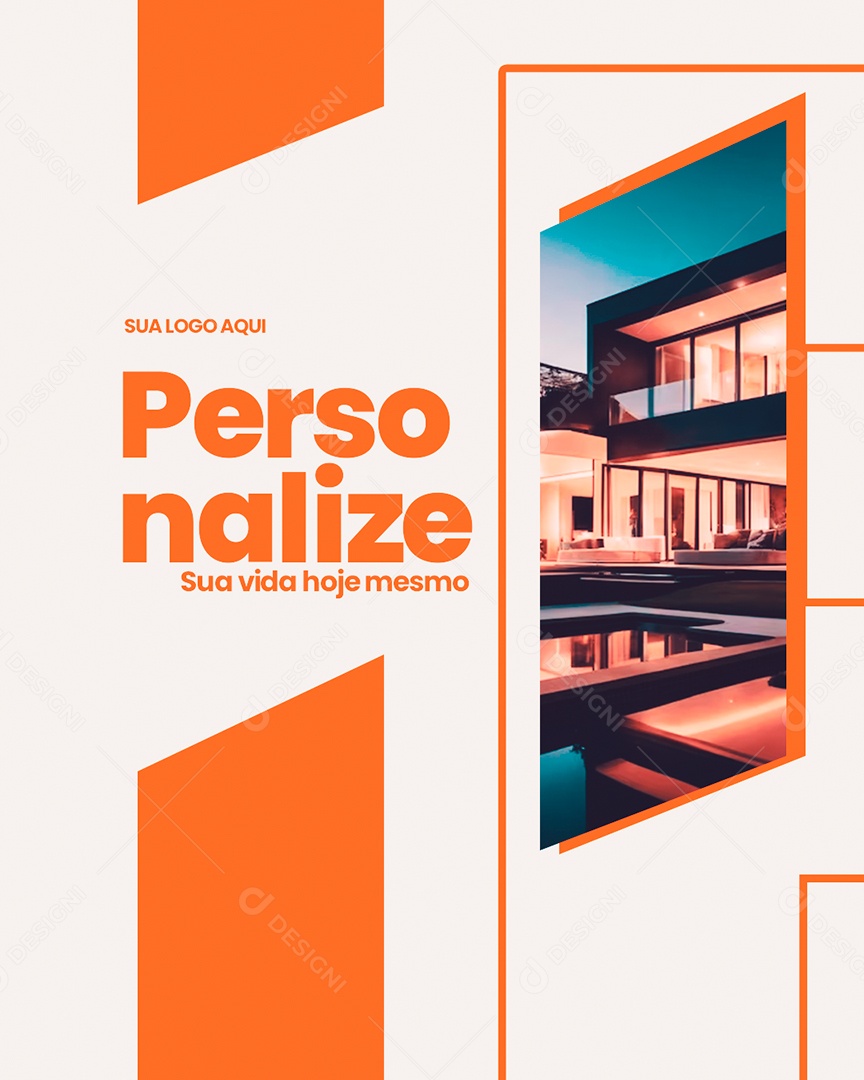 Corretor de Imóveis Imobiliária Social Media PSD Editável