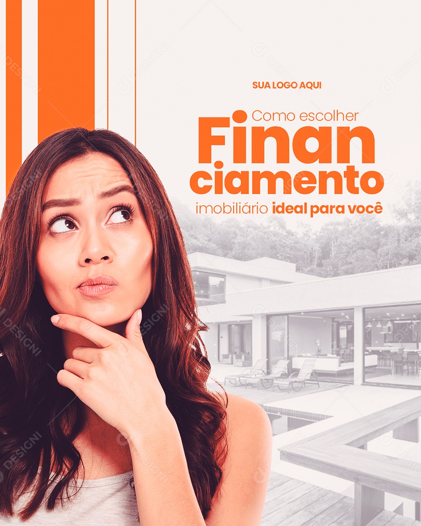 Corretor de Imóveis Imobiliária Social Media PSD Editável