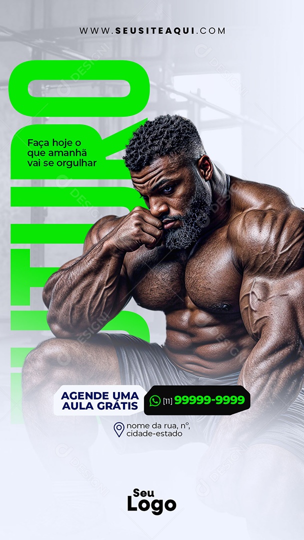 Story Academia Agende Uma Aula Grátis Social Media PSD Editável