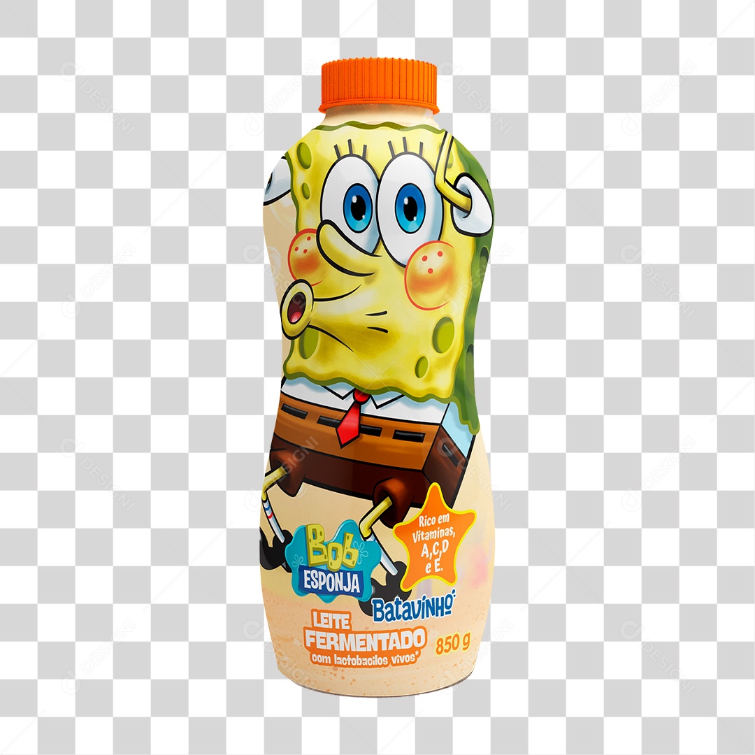 Leite Fermentado Batavo Bob Esponja 850G