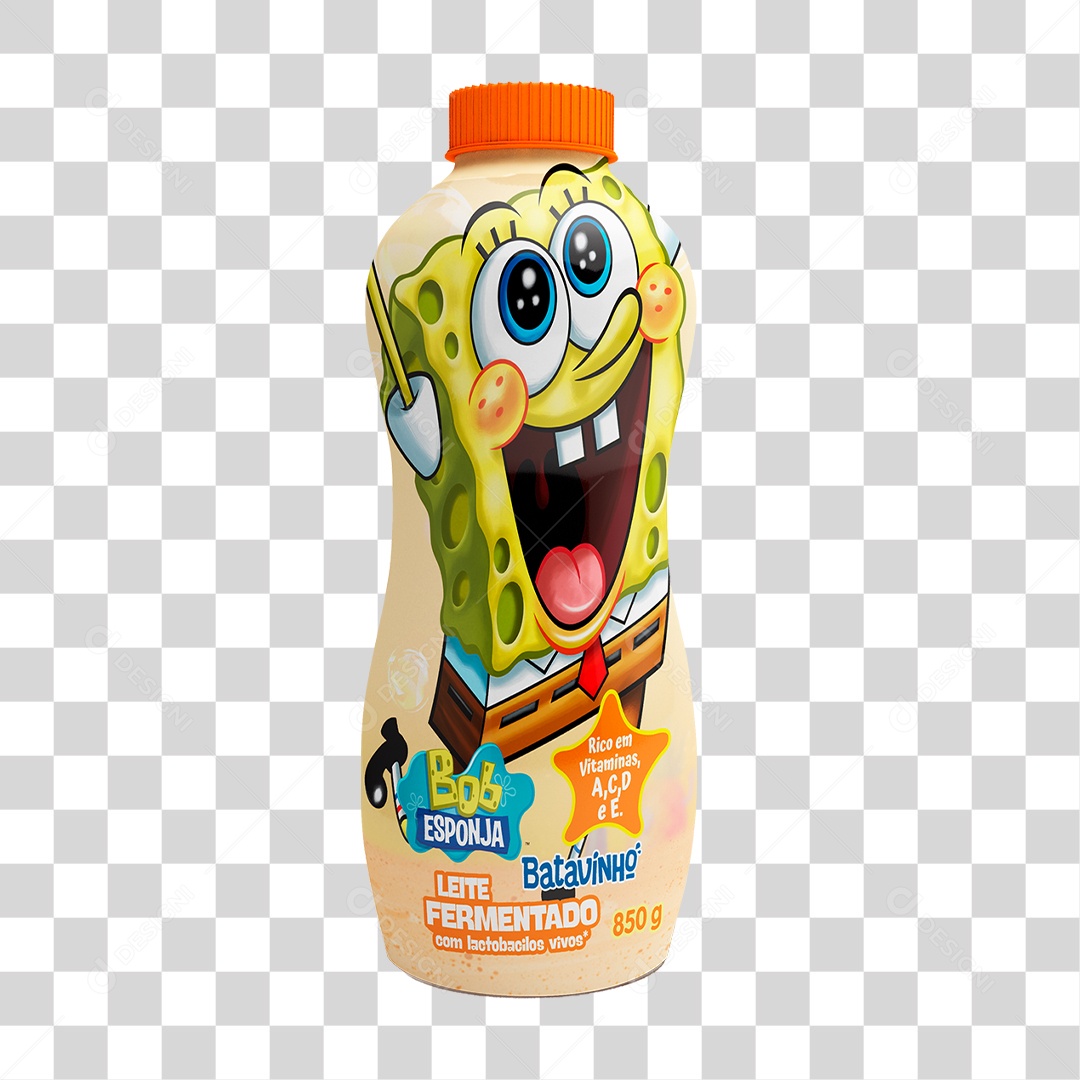 Leite Fermentado Batavo Bob Esponja 850G