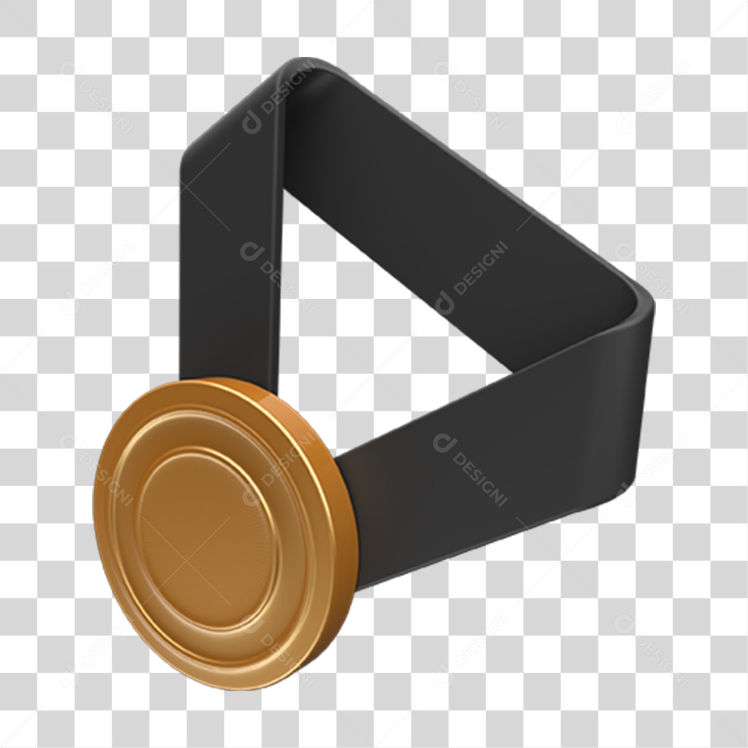 Ícones Medalha Ouro Fita PNG Transparente